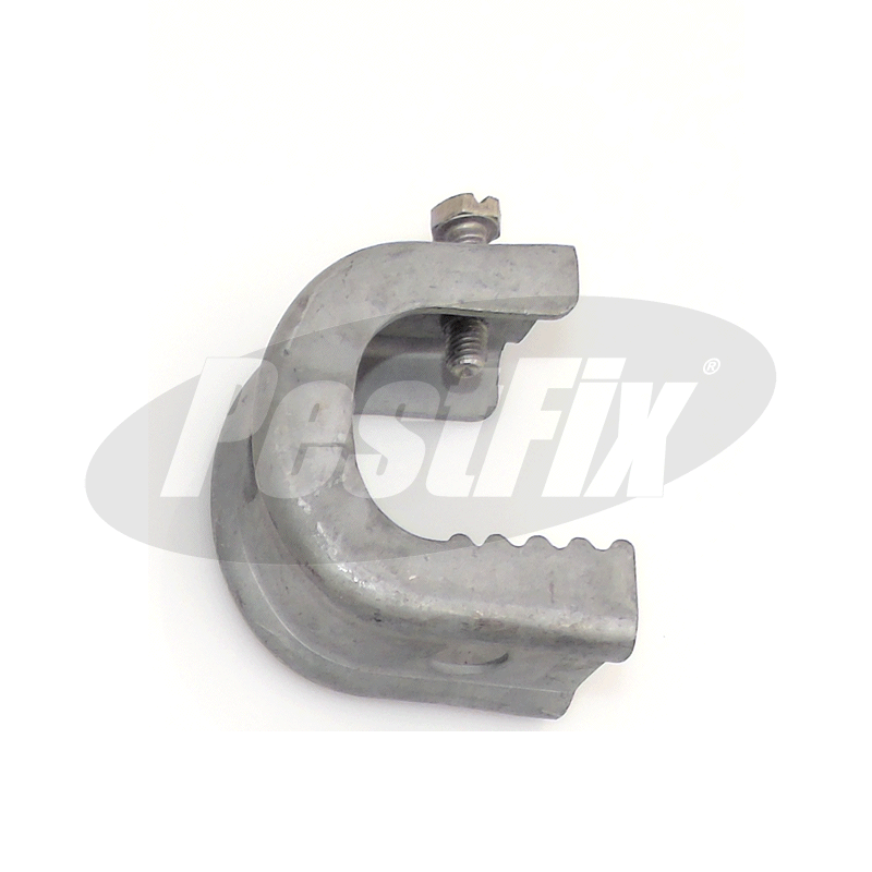 M8 Bridge Clamp 30-45mm Flange Galvanised Steel